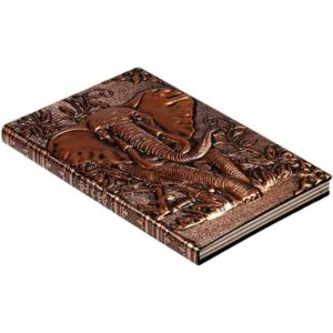 MOLSHINE Diarios A5 5.5 x 8.3 pulgadas en relieve_3