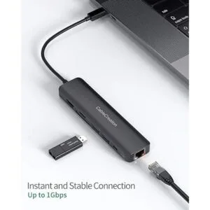 Hub USB C 4K 60Hz CableCreation 7 en 1 USBC Hub_4