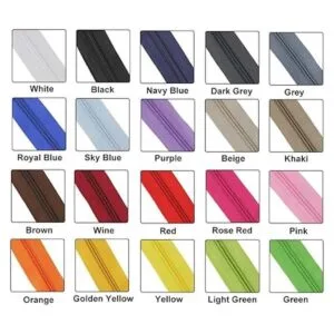 Cremalleras de nailon para bobina CDDLR 100 cremalleras