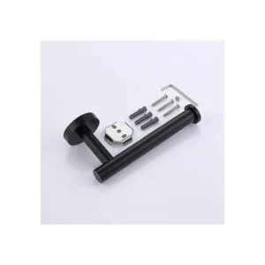 TASTOS Soporte de papel higiénico negro mate SUS304