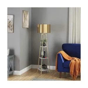 ROSEN GARDEN Lámpara de pie luz de lectura de pie con_2