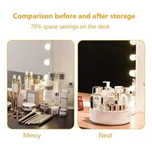 Semlos Paquete de 2 organizadores Lazy Susan Tocadiscos_4