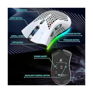 Ratón inalámbrico ligero para juegos con 7 botones Multi_2