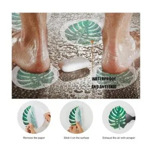 Secopad Calcomanías antideslizantes para tina 10 piezas_3