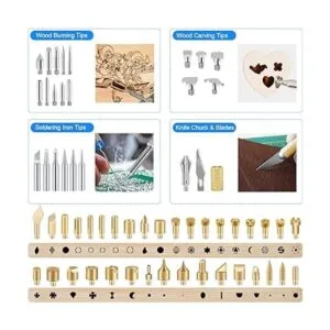 Kit de quema de madera 116 piezas herramienta_3