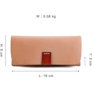 Estuche de cuero completo portátil de las gafas de sol_2