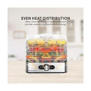Elite Gourmet EFD3321 Deshidratador de alimentos_4