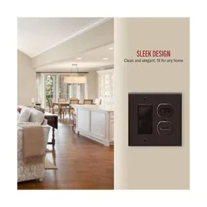 ENERLITES Placa de pared con interruptor de enchufe dúplex_4