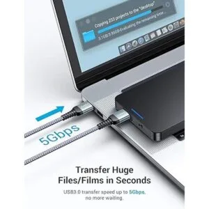 AINOPE Cable USB 3.0 A a macho de 10 pies cable USB 3.0 a_5