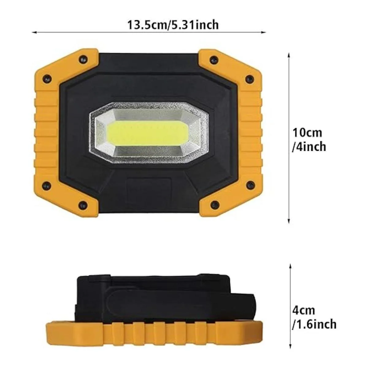 TSUN Luz de trabajo LED COB de 30 W 2000 LM recargable_5