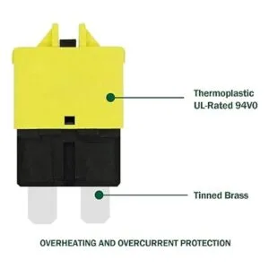 LENKRAD Fusible disyuntor de 20 amperios de perfil bajo_6