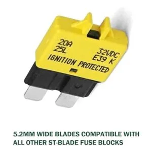 LENKRAD Fusible disyuntor de 20 amperios de perfil bajo_4