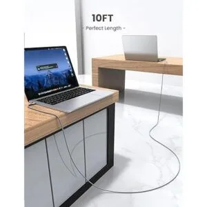 AINOPE Cable USB 3.0 A a macho de 10 pies cable USB 3.0 a_2