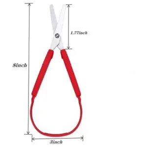 Tijeras de bucle para manualidades tijeras de agarre para_2