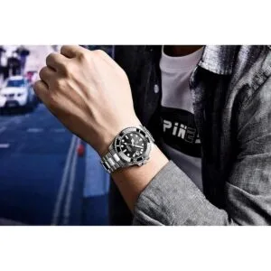 Pagani Design Reloj de pulsera de acero inoxidable para_5