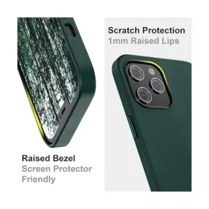 SURPHY Funda de piel sintética compatible con iPhone 12_4