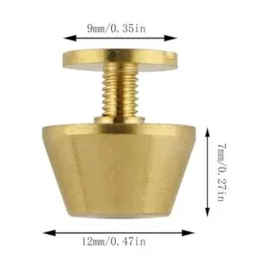 Eoutstanding Juego de 4 piezas color dorado 12_2
