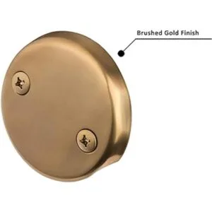 Artiwell Juego de molduras de bañera de punta con placa