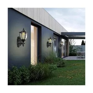 Lámpara de pared solar con sensor de luz impermeable