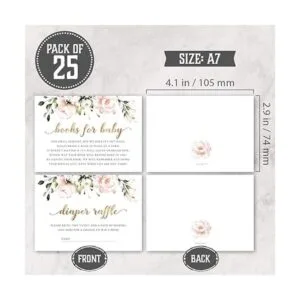 Hat Acrobat Juego de 25 invitaciones de baby shower_3