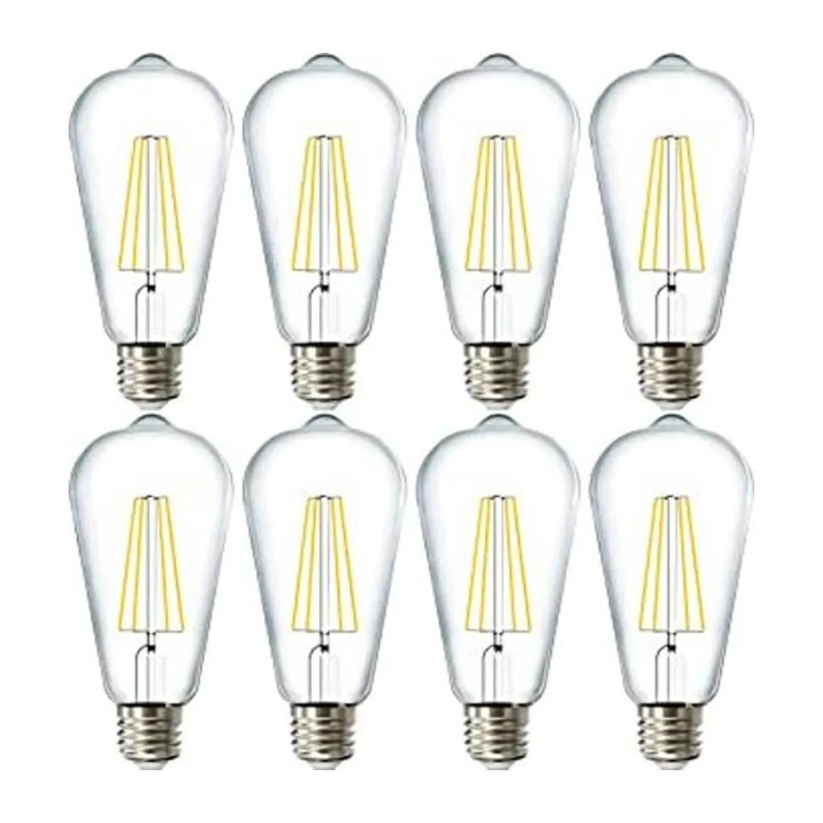 Sunco Lighting Bombillas LED Edison vintage equivalente a_1