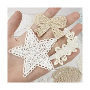 IDONGCAI El juego de parches de encaje de margaritas_2