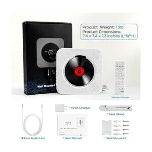 Reproductor de CD de pared actualizado KC809_6