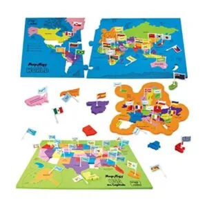 Imagimake Mapology el mundo y Estados Unidos con_1