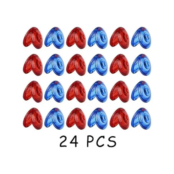 Proloso 24 piezas Castañuelas de dedo para niños_3