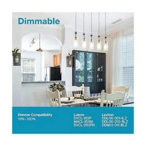 Sunco Lighting Bombillas LED Edison vintage equivalente a_4