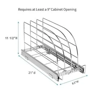 Organizador extraíble para hojas de galletas tabla de_4