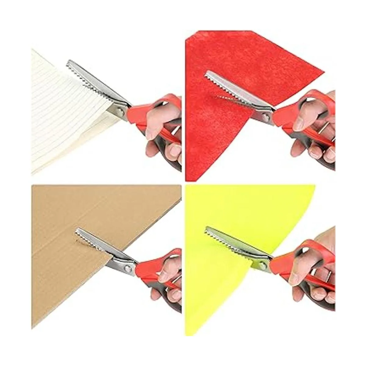 Mr. Pen Tijeras de pellizco tijeras en zigzag tijeras_6