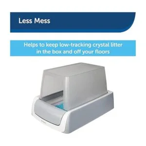 ScoopFree Caja de arena autolimpiable para privacidad_4