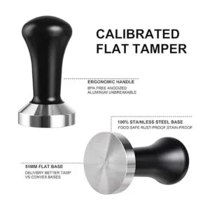 Santow Barista Tampón de café de 2.008 in con base plana_2