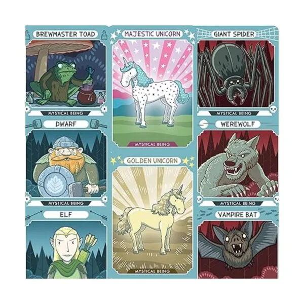 Juego de cartas mágico Unicorn Quest Un juego de cartas_3