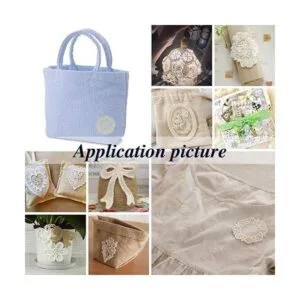 IDONGCAI El juego de parches de encaje de margaritas_6