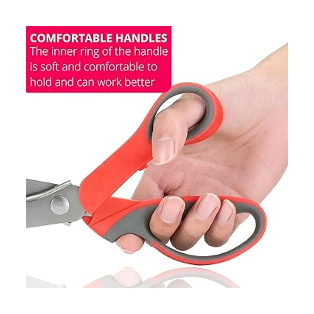 Mr. Pen Tijeras de pellizco tijeras en zigzag tijeras_4