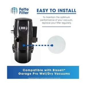 Fette Filter Filtro de vacío secundario para Garage Pro