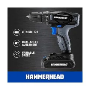 Hammerhead Drill Driver Kit de taladromartillo