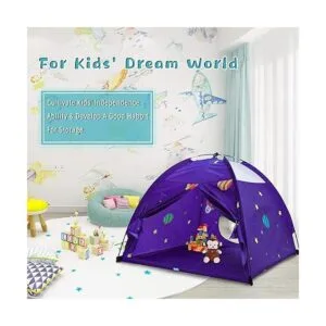 Homfu Tienda de campaña para niños al aire libre casa de_6