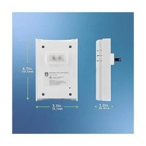 Philips DES2280W27 Kit de timbre inalámbrico para puerta_4