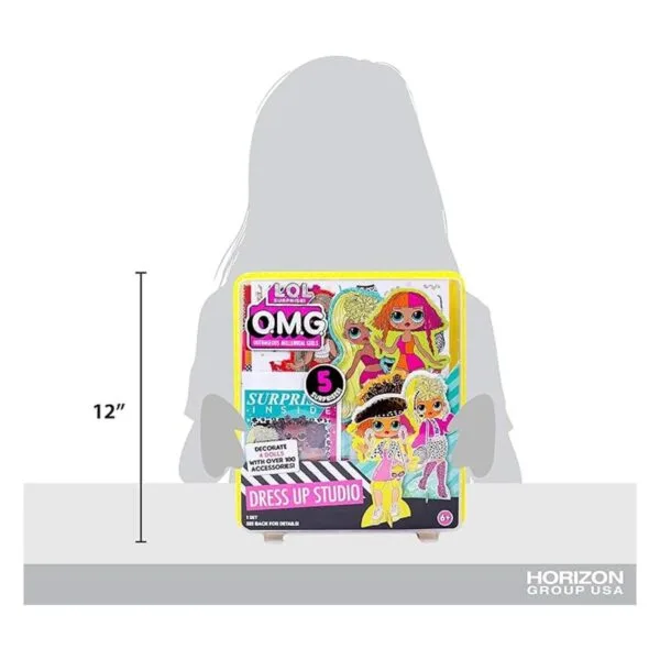 LOL OMG Dress Up Studio de Horizon Group USA decora 4