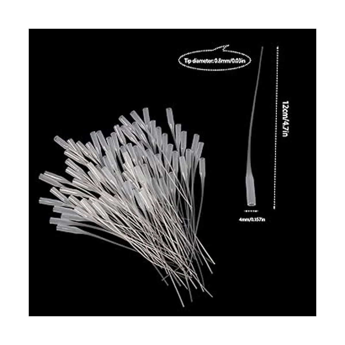 HAPY SHOP 600 unidades de pegamento micro puntas de_2