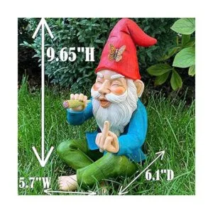 Mood Lab Gnomo de jardín Gnomo relajado Figura de_2