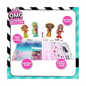 LOL OMG Dress Up Studio de Horizon Group USA decora 4