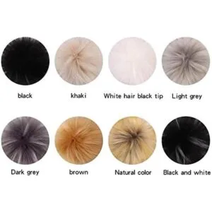 Tengsen 16 pompones de piel sintética de 4 pulgadas_2