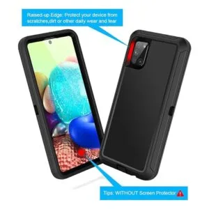 Jelanry Funda protectora resistente para Samsung A71 5G_5