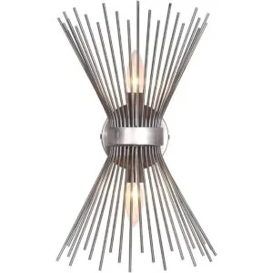 EDISLIVE Lámpara de tocador de 2 luces de mediados de_1