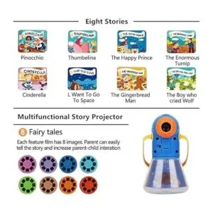 Matteobenni Proyector de historias multifuncional para_2