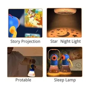 Matteobenni Proyector de historias multifuncional para_3